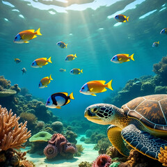 Fototapeta premium Under The Sea