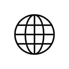 Web icon symbol for apps and websites. go to web sign and symbol. web click icon. Global search icon