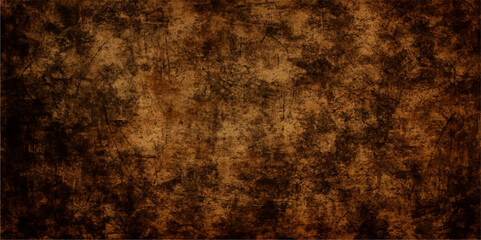 Dark brown, rough wood texture with an aged, stained parchment surface