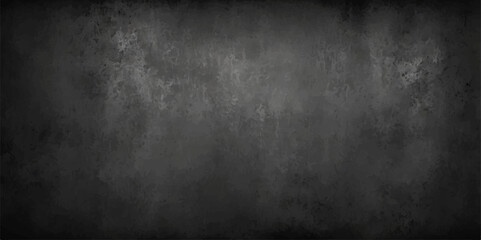 Dark, old, and textured grunge metal surface with a vintage concrete and paper pattern