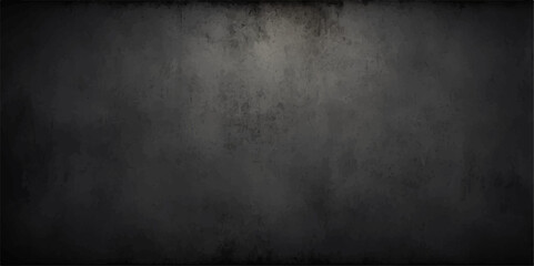 Dark, old, and rough, this concrete grunge wall provides a textured black and grey backdrop with ample copy space