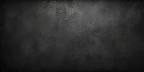 Dark, old, and dirty grunge metal texture with a black, aged, and rough concrete wall pattern for a vintage blank design backdrop