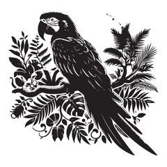 Fototapeta premium eagle on a branch