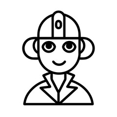 Male Firefighters - Line Expanded