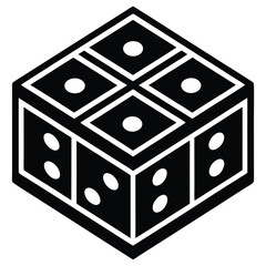 Mathematician element isolated math board game on white background