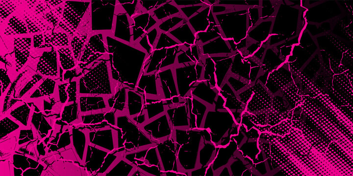 black pink brush pattern car sticker banner sporty abstract line pink black color combination grunge brush pattern modern motorsport racing design