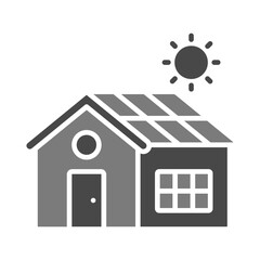 Smart Solar Panel Icon