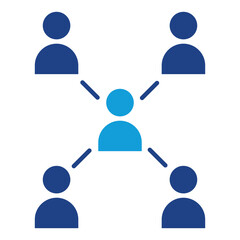 Stakeholder Dual Tone Icon Element For Design