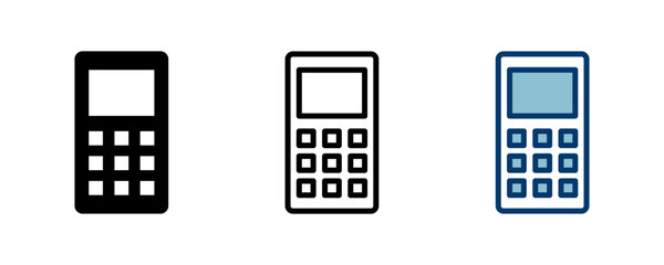 Phone icon vector isolated on white background. Phone vector icon. Mobile phone. Telephone icon. Cellphone