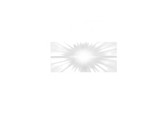 A bright white light burst with radiant rays isolated on transparent background, adding a dynamic effect