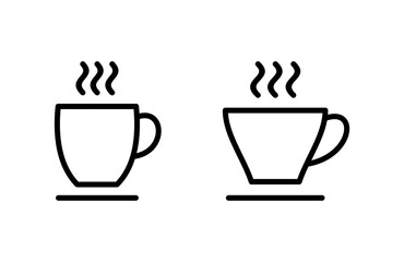 coffee cup icon vector illustration. cup a coffee sign and symbol