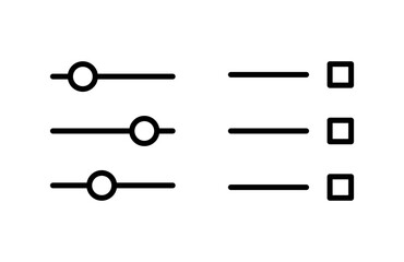Menu Icon vector illustration. web menu sign and symbol. hamburger menu symbol