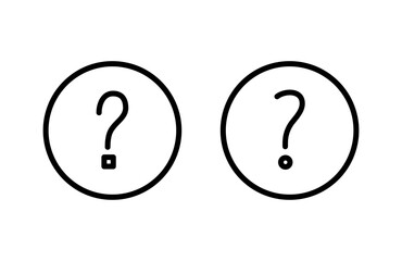 Question icon vector illustration. question mark sign and symbol