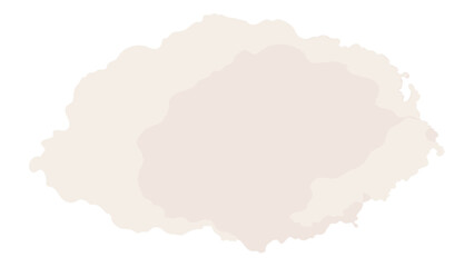 Abstract watercolor blush element transparent for various design projects