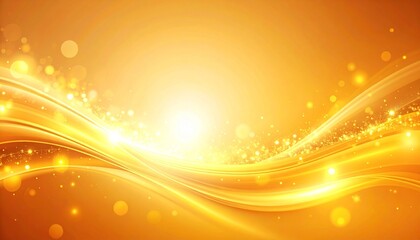 サンセットオレンジと金光の背景