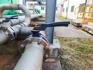 Piping Network with Control Valve at Facility