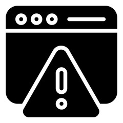 Alert  Icon in Solid Style