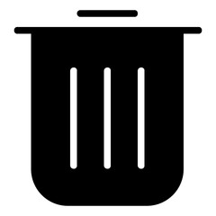 Delete Icon in Solid Style