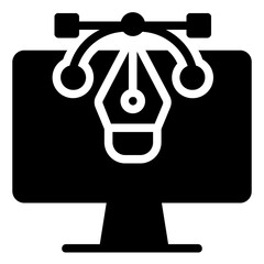 Design Icon in Solid Style