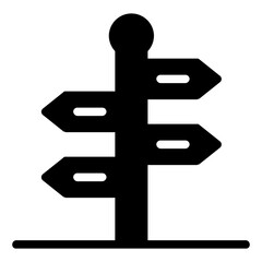 Obraz premium Sign Icon in Solid Style