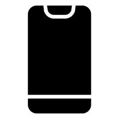 Smartphone Icon in Solid Style