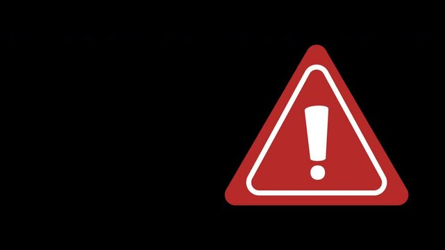 alert risk safety danger road warning sign, warning icon symbol malware viruses, phishing cyber crimes. Awareness of cyber threats problem, fail emergency