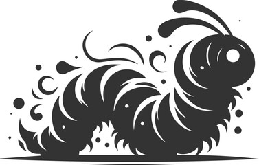 Insect vector nature bug animal silhouette black illustration drawing