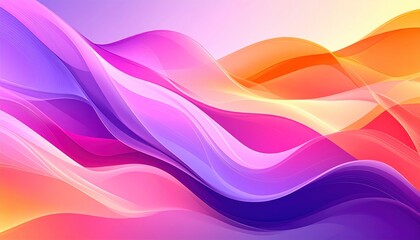 Fototapeta premium Abstract wavy colorful design
