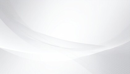 Fototapeta premium Abstract white and gray curves