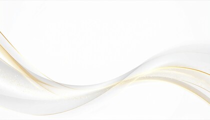 白とシャンパンゴールドの輝き背景