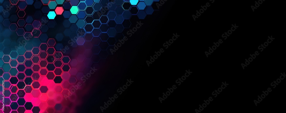  abstract background with a colorful geometric pattern and a dark color gradient vector design elemen