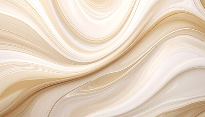 Fototapeta premium Abstract beige color marble swirl background, 