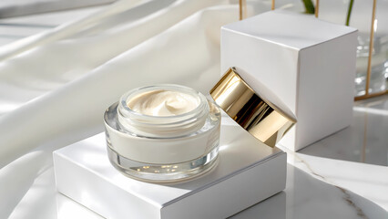 Best face cream moisturizer for dry skin anti aging wrinkle cream skincare product photography studio shot