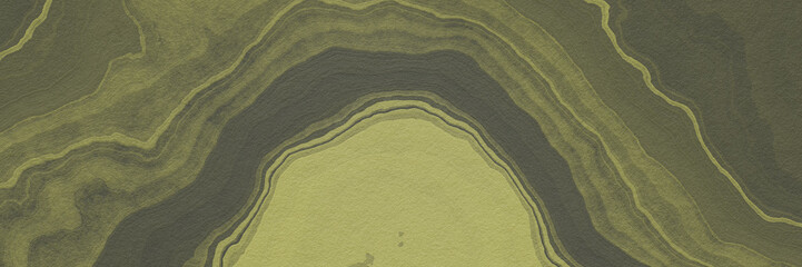 Abstract soil and rock layers. Green weathered layered stone surface texture