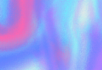 Holographic Foil Texture with Vibrant Pink, Blue, and Purple Gradient