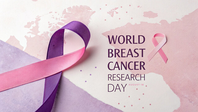 World Breast Cancer Research Day. Concept Background.