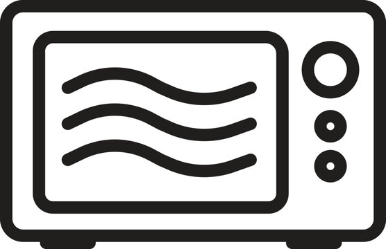 microwave icon , cooking icon