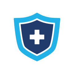 Obraz premium health protection colored icon symbol vector design good for web or mobile app