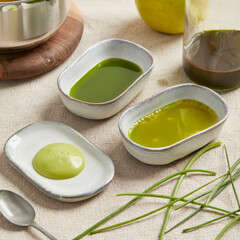 Simple vegan herb oil