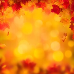 Autumn leaves background