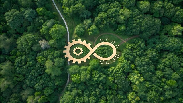 Sustainable Growth Infinity Gear in Lush Forest
