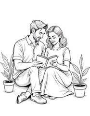 Fototapeta premium mother and daughter