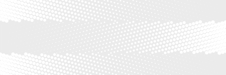 Dot white gray wave light technology texture background. Abstract big data digital concept. vector ilustration