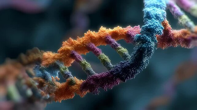 Macro microscope video of tRNA A detailed view of the structure of a tRNA molecule composed of the carbonbased backbone and 74 nucleotides. These nucleotides form two loops