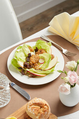 Festive vegan starter salad