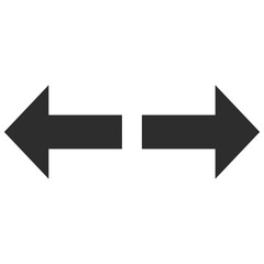 左右を指し示す矢印アイコン