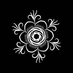 Flower vector illustration 