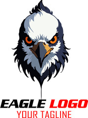 Eagle Bird Logo Vector Template. Animal Logo, Business Logo Concept