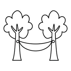 vector illustration of an abstract tree