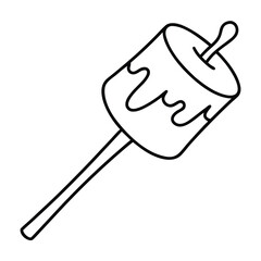 ice cream isolated on white